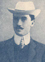 Николай Степанович Гумилев. Фотография 1909 года