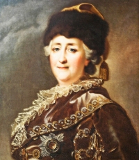 Екатерина II  (1729-1796) - российская императрица.