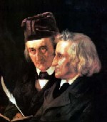 Гримм Вильгельм Карл (1786-1859), Гримм Якоб Людвиг Карл (1785-1863) - братья, немецкие писатели, сказочники.